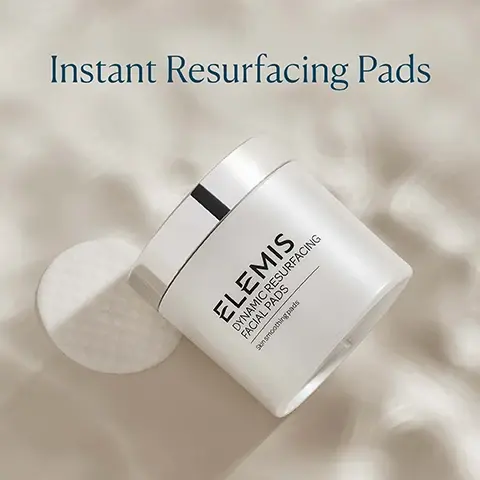 Image 1, instant resurfacing pads. image 2, 100% saw visible improvement to skin tone and texture. 94% agreed skin felt soft and smooth. 92% agreed this product left their skin feeling moisturised all day. independent clinical trials 2019, results based on 36 people over 4 weeks. image 3, routine refresh. 1 = cleanse. 2 = exfoliate. 3 = hydrate.
