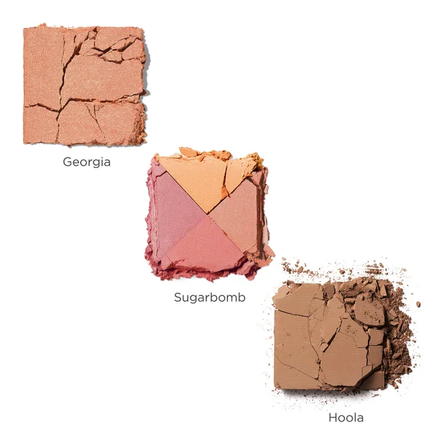 Blush and Bronzer Palette shades.