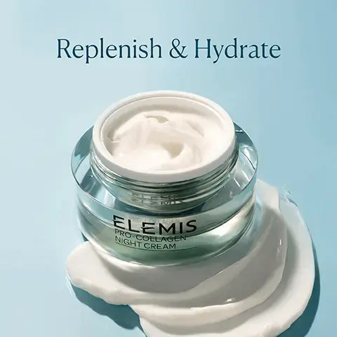 Image 1, replenish and hydrate. image 2, 97% agreed this product delivered vital moisture to their dehydrated skin overnight. 96% said skin felt smoother. independent clinical trials 2021. results based on 38 people over 4 weeks. image 3, marine cream SPF 3 in 1 anti wrinkle day cream hydrates and protects. night cream nourishing night cream delivers intense moisture for firmer, radiant looking skin.