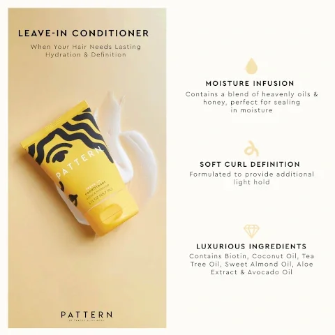 Leave in Conditioner when your hair needs lasting hydration and definition. Moisture infusion contains a blend of heavenly oils and honey, perfect for sealing in moisture. Soft curl definition formulated to provide additional light hold. Luxurious Ingredients contains biotin, coconut oil, tea tree oil, sweet almond oil, aloe extract and avocado oil.