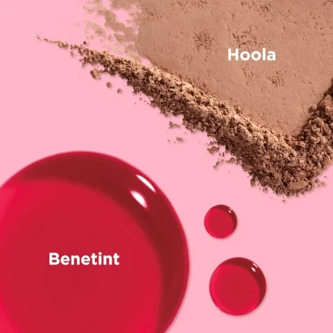 swatches of hoola and benetint