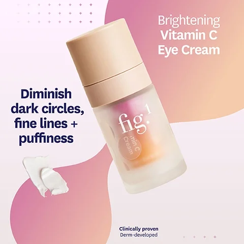 Brightening Vitamin C Eye Cream. Diminish dark circles, fine lines + puffiness. Clinically proven Derm-developed.