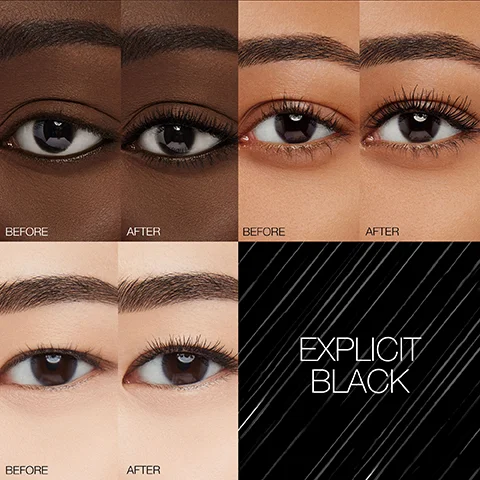 before and after explicit black.