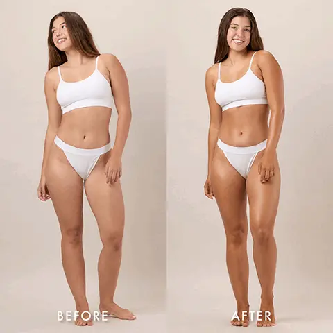 Image 1, BEFORE AFTER Image 2, BEFORE AFTER Image 3, BEFORE AFTER Image 4, Gradual Self-Tanning Mousse ✦ Natural bronze ✦ 30 second quick dry* ✦ Streak-free ✦ Long-lasting ✦ Juicy guava scent OPARI GRADUAL SELF-TANNING MOUSSE HOUSE AUTOMATE PROG "Based On An Internal Test Panel Of 20 Participants Image 5, Clean & Effective 95% 93% said mousse absorbs well* found mousse non-greasy, non-sticky & stain-free* KOPAR *Based On An Independent Consumer Use Study Of 50 Participants After 14-30 Days Image 6, KOPARI GRADUAL SELF TANNING HOUSSE Clean Ingredients Natural DHA Builds natural-looking tan Hyaluronic Acid Deeply hydrates Aloe Vera Soothes & calms Image 7, Self-Tanning Collection: Head-To-Toe Glow DADI GRAD SELF-TANNIN OU AVOC HYALURO FLO KOPARİ 20