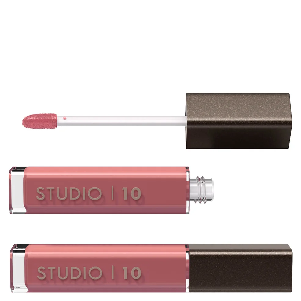 Studio 10 Lip Perfecting Plumping Gloss - 01 Rose Image 1