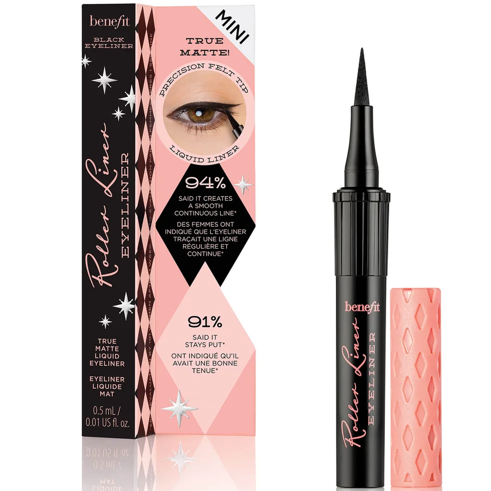 benefit Roller Liner Liquid Eyeliner Mini Black Image 1