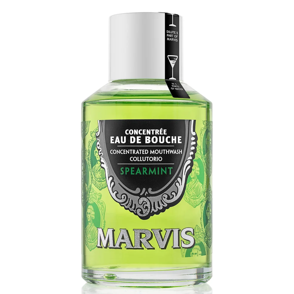 Marvis Concentrated Mouthwash Spearmint 120ml Image 1
