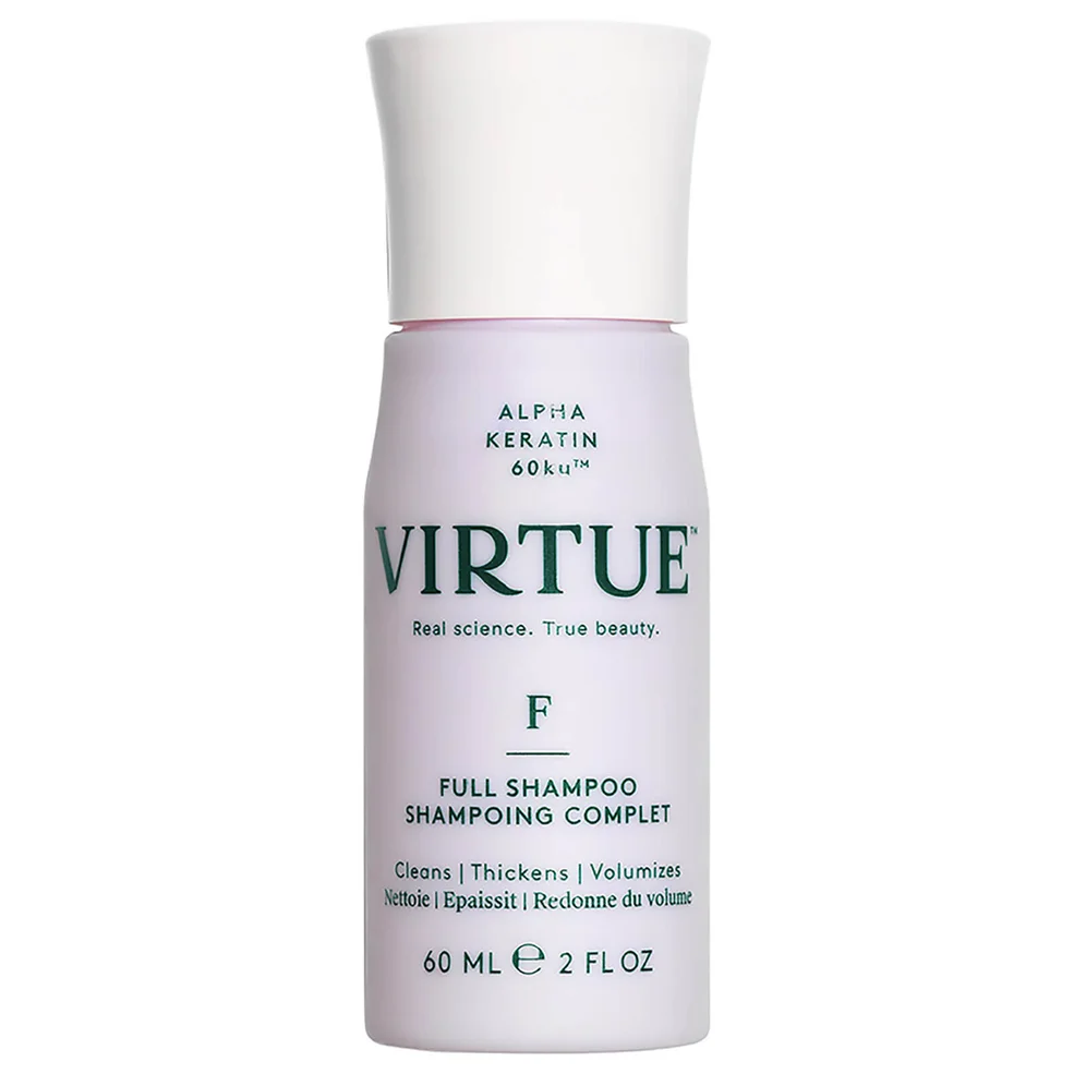 VIRTUE Full Shampoo Travel Size 60ml Image 1