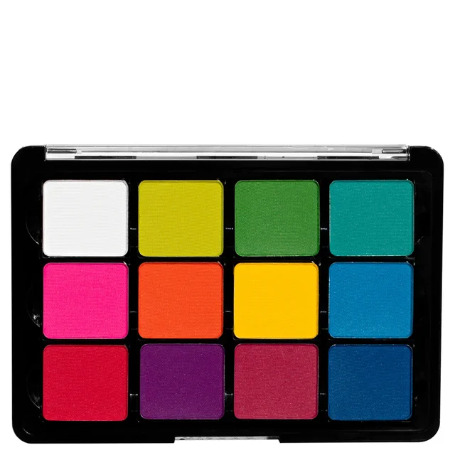 Viseart Palette 12 Paupières Eyeshadow Palette 08 Editorial Brights