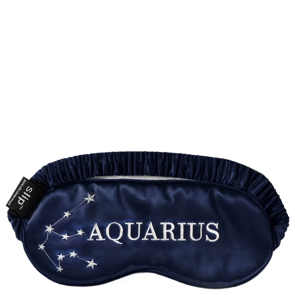 Slip Pure Silk Sleep Mask Zodiac Collection - Aquarius Image 1