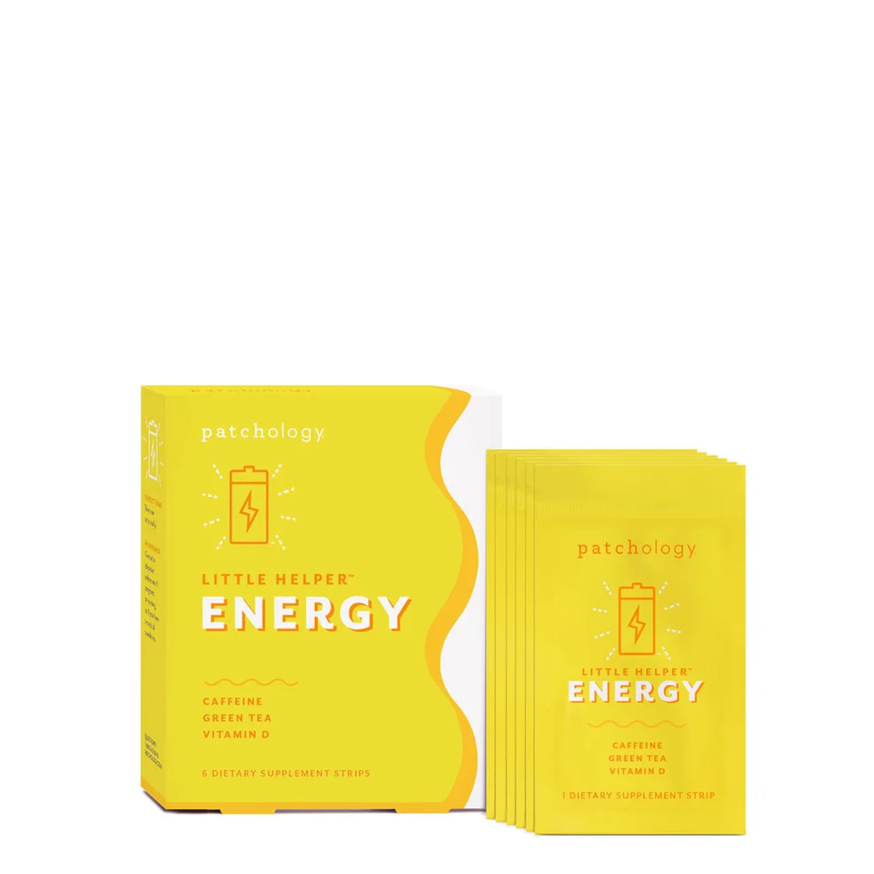 Patchology Little Helper Supplement Strips - Energy (6 Pack) Image 1