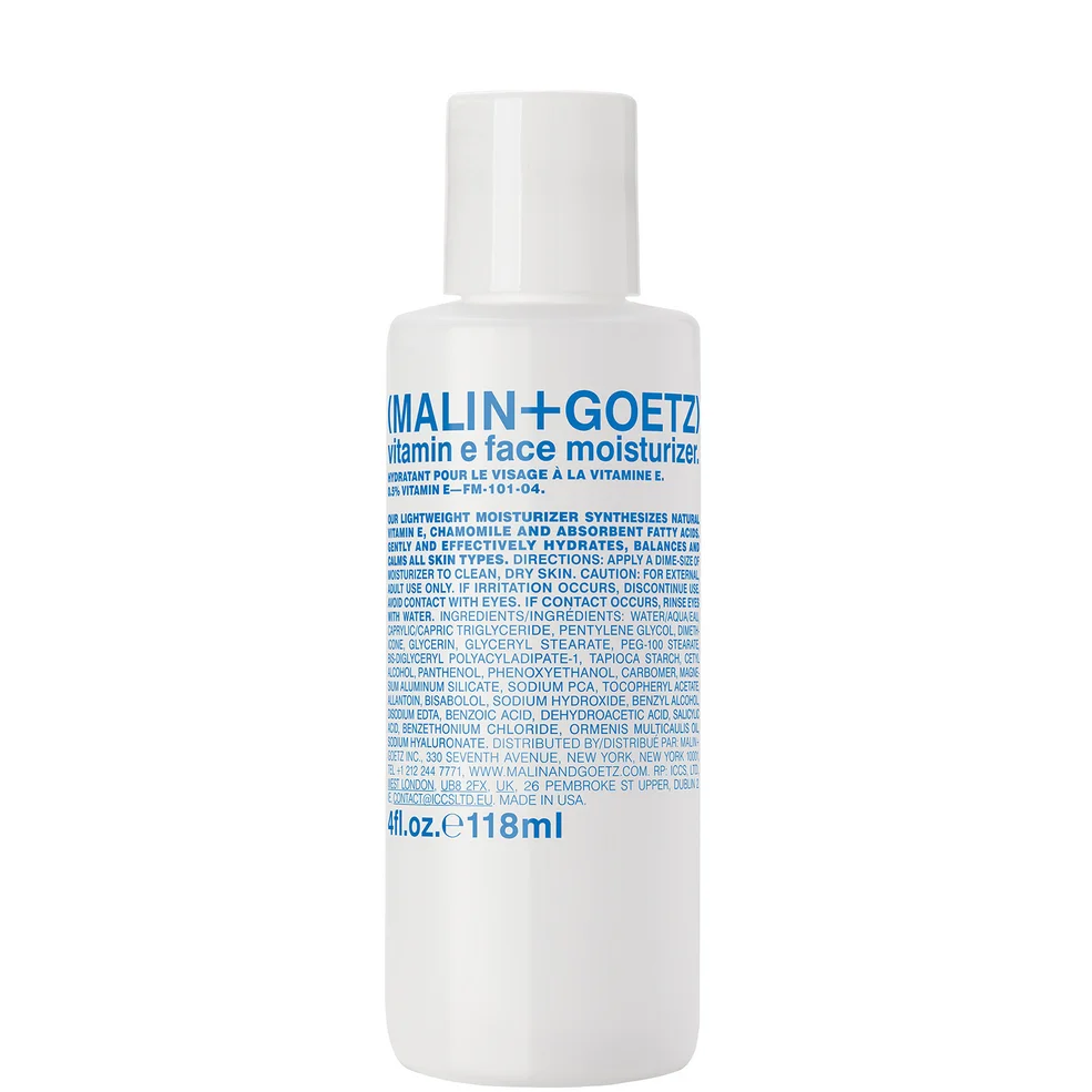 Malin + Goetz Vitamin E Face Moisturiser 118ml Image 1
