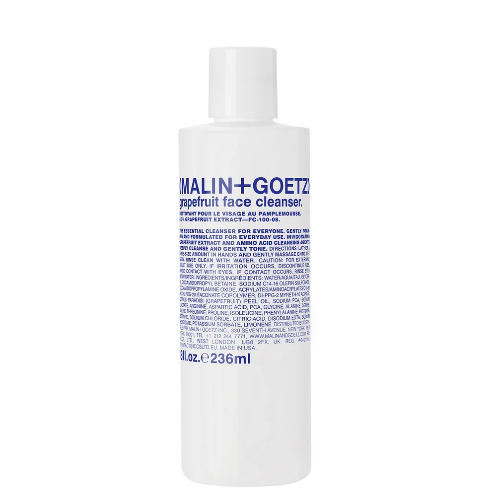 Malin + Goetz Grapefruit Face Cleanser 236ml Image 1