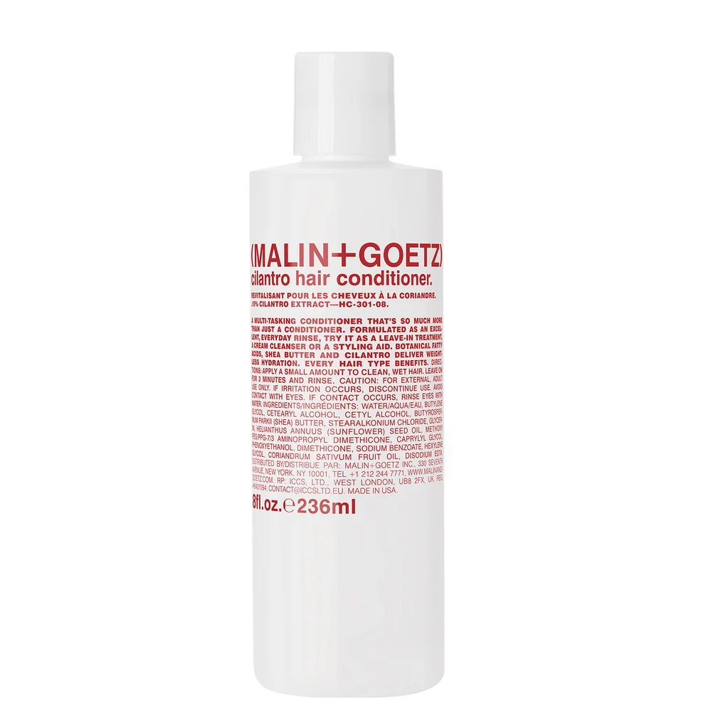 Malin + Goetz Cilantro Hair Conditioner 236ml Image 1