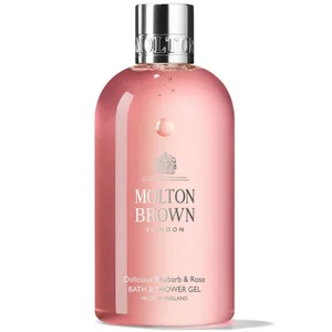 Molton Brown Delicious Rhubarb and Rose Bath and Shower Gel 300ml - undefined undefined