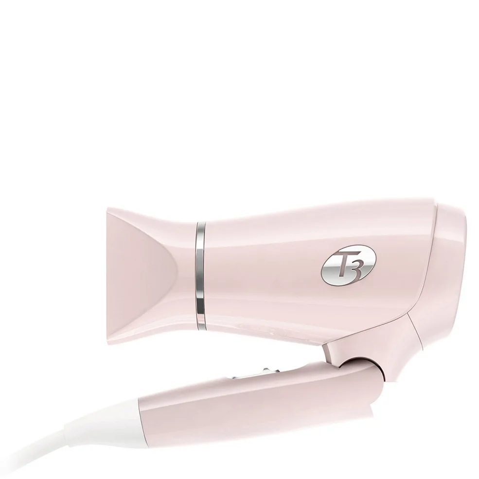 T3 Featherweight Mini Compact Hair Dryer - Pink Image 1