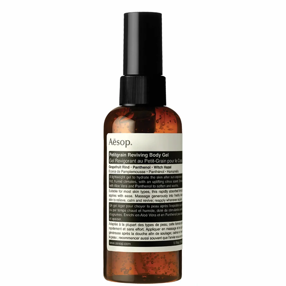 Aesop Petitgrain Reviving Body Gel 150ml Image 1