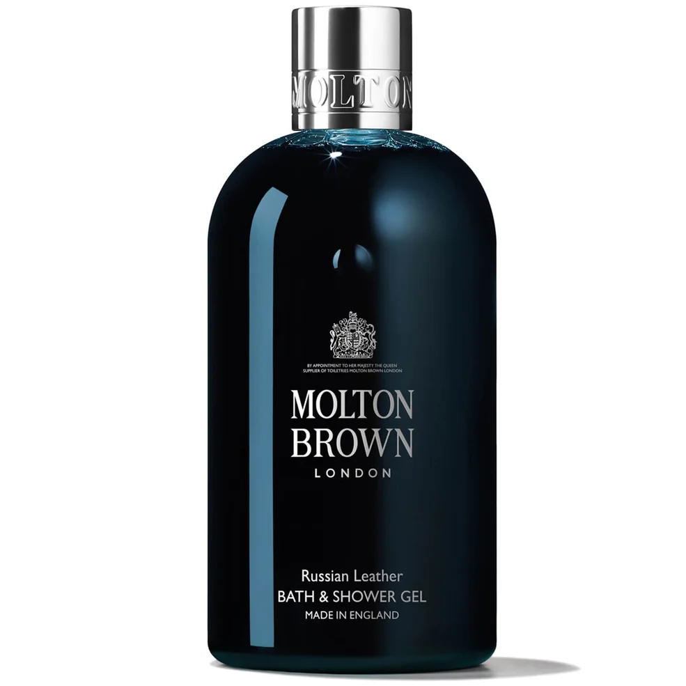 Molton Brown Russian Leather Bath & Shower Gel 300ml Image 1