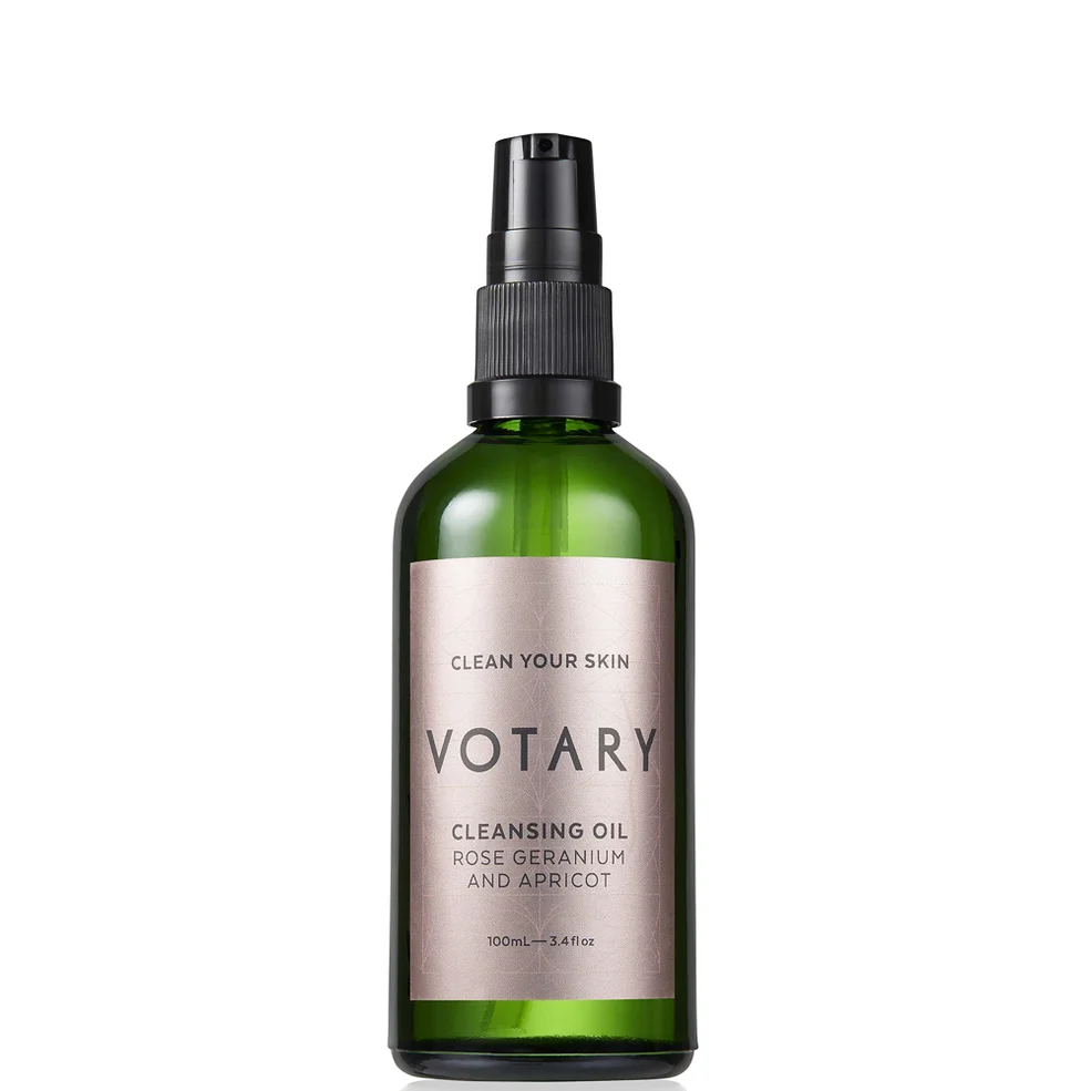 Votary Cleansing Oil Rose Geranium & Apricot Image 1