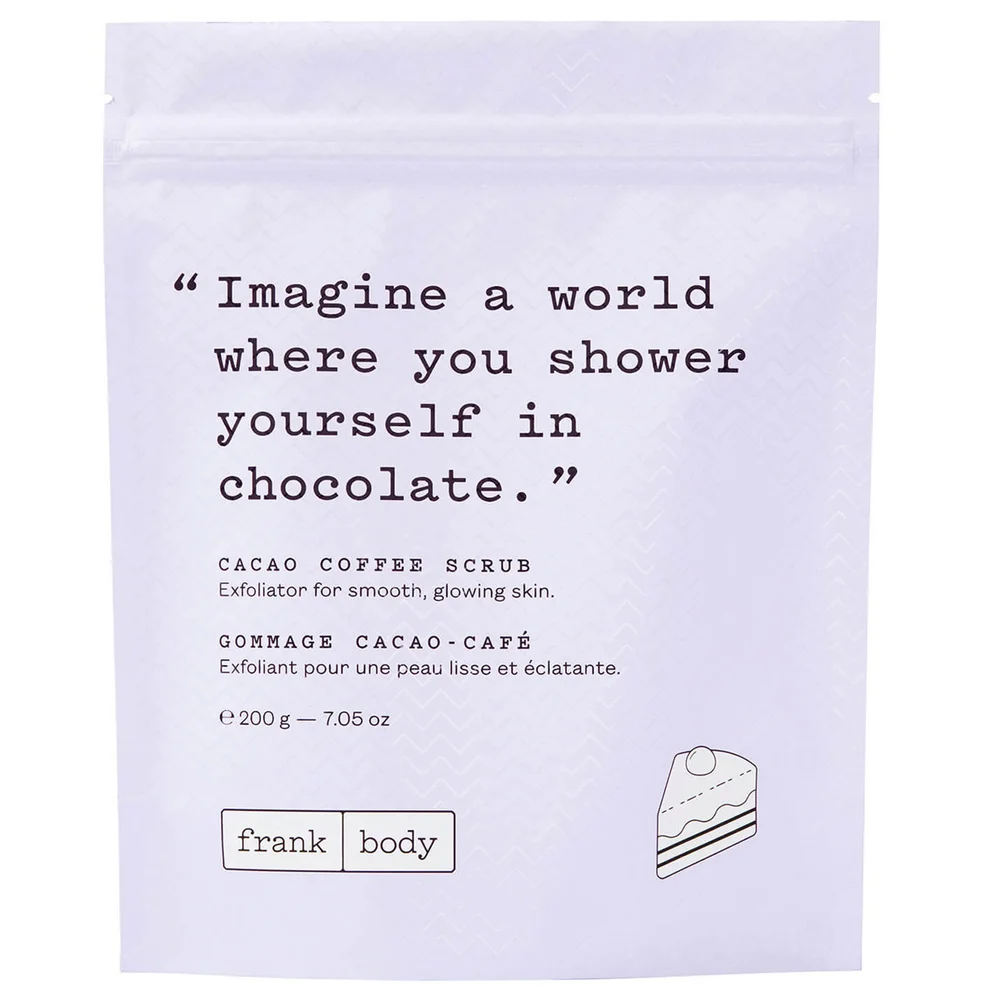 frank body Cacao Coffee Scrub 200g Image 1