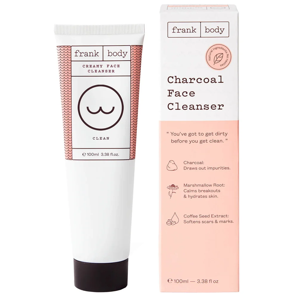 frank body Charcoal Face Cleanser Image 1