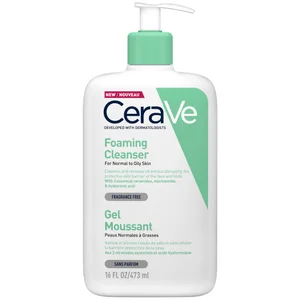 CeraVe Foaming Cleanser with Niacinamide for Normal to Oily Skin 473ml - Size 473ml