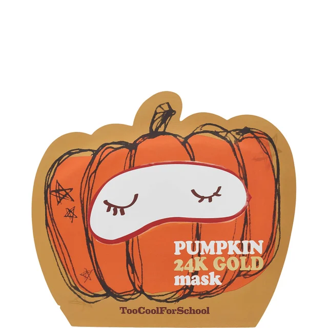 Too Cool For School Pumpkin 24K Gold Mask 25g