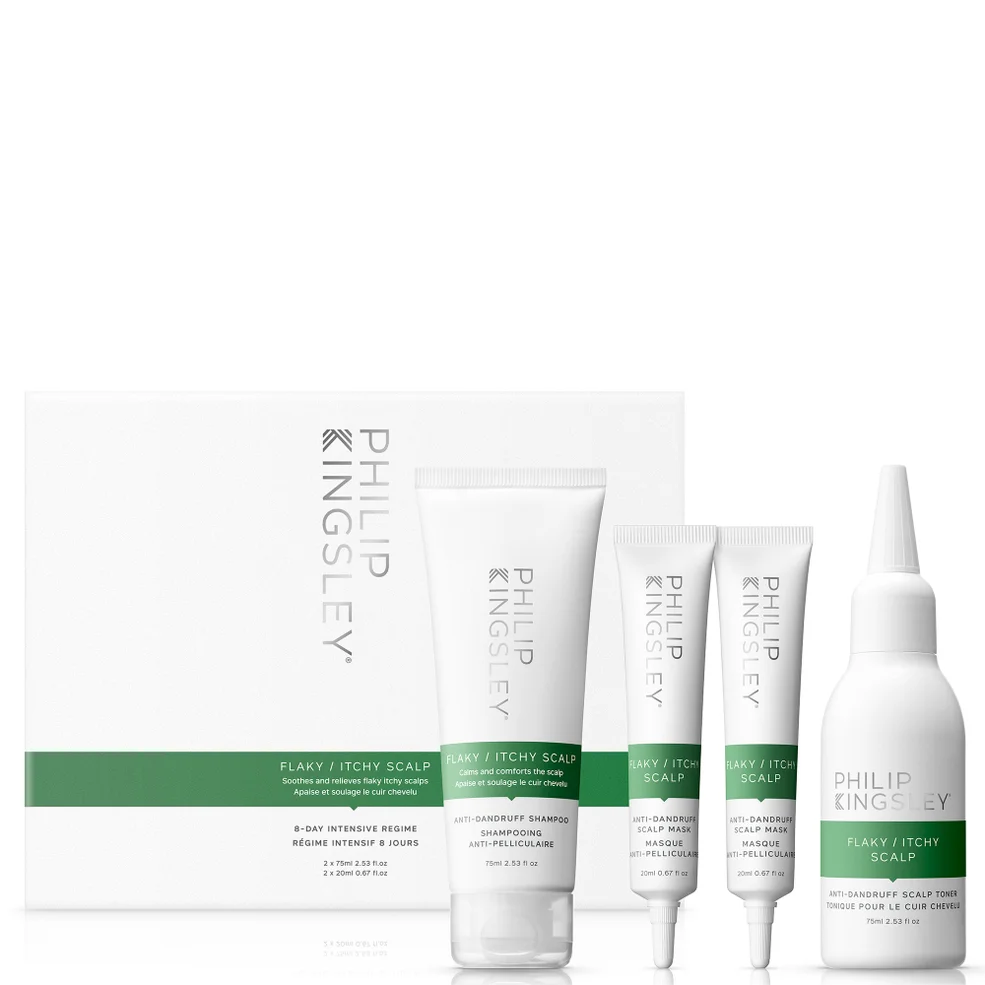 Philip Kingsley Flaky/Itchy Scalp 8-Day Kit Image 1