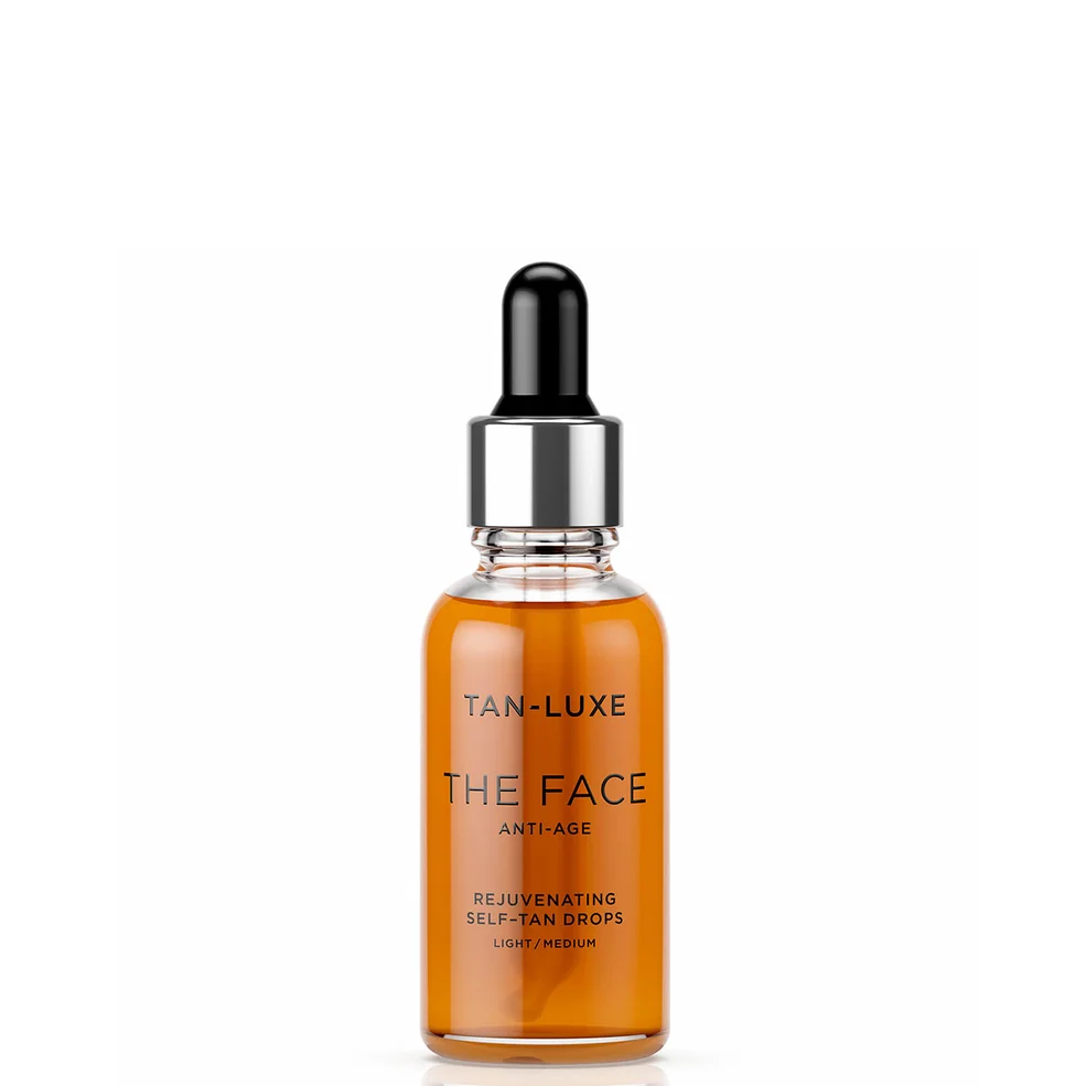 Tan-Luxe The Face Anti-Age Rejuvenating Self-Tan Drops 30ml - Light/Medium Image 1