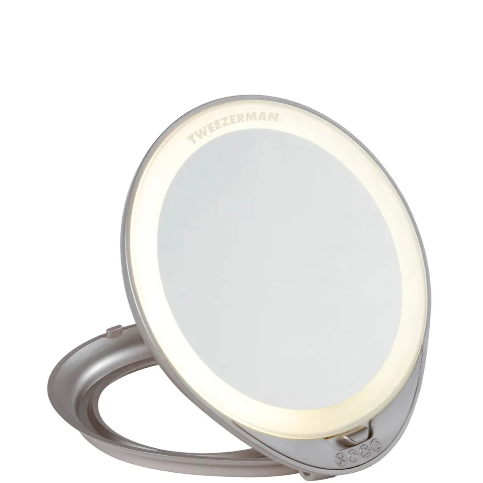 Tweezerman Adjustable Lighted Mirror Image 1