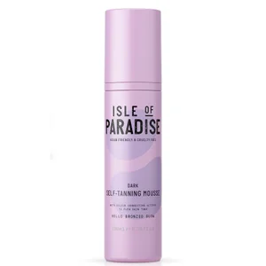 Isle of Paradise Self-Tanning Mousse - Dark 200ml - Option Dark