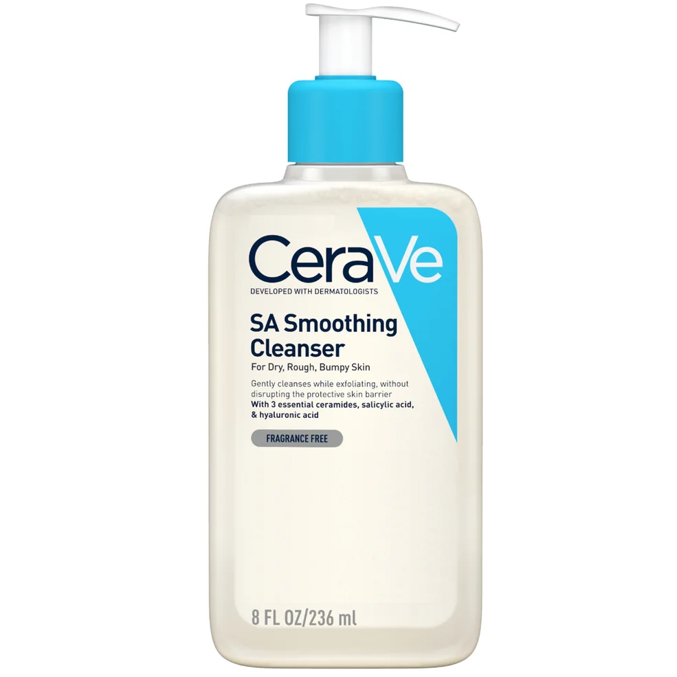 CeraVe SA Smoothing Cleanser with Salicylic Acid for Dry, Rough & Bumpy Skin 236ml Image 1