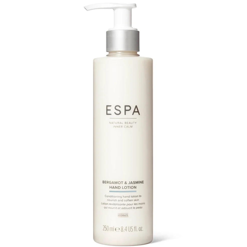 ESPA Bergamot and Jasmine Hand Lotion 250ml Image 1