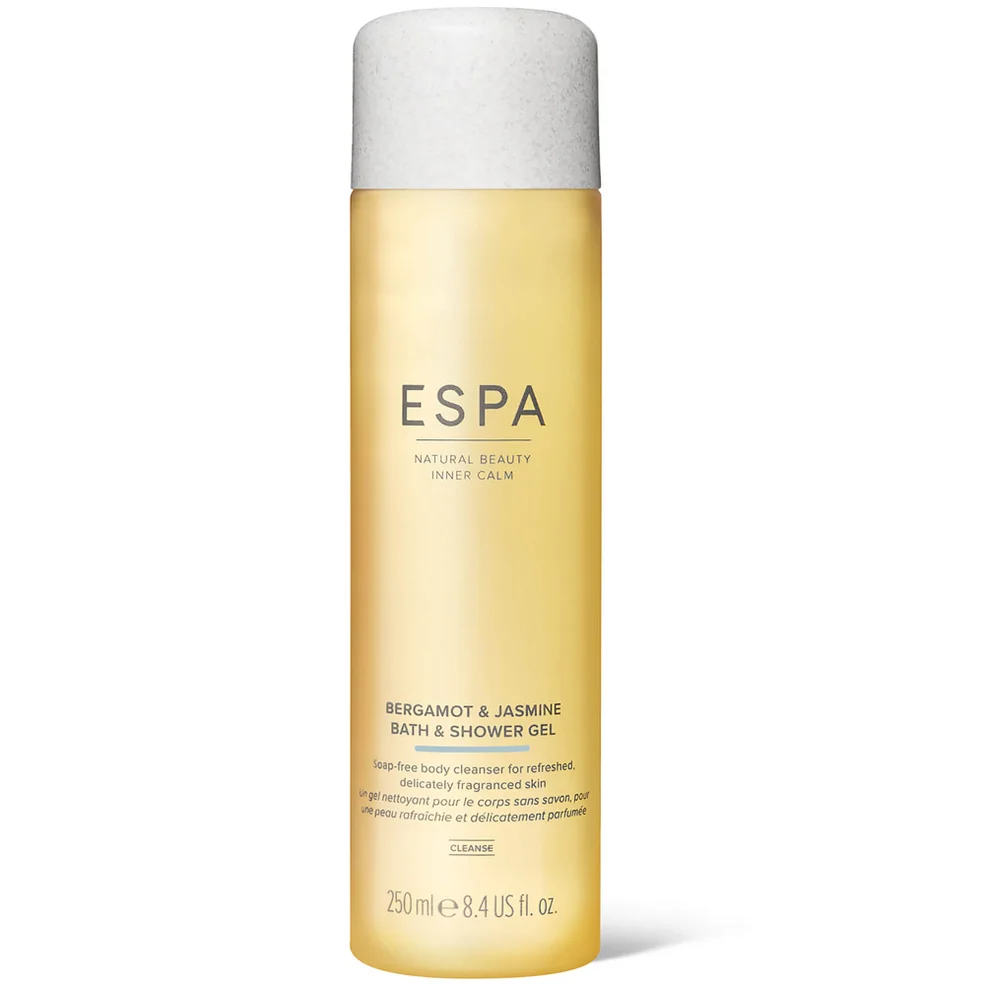 ESPA Bergamot and Jasmine Bath and Shower Gel 250ml Image 1