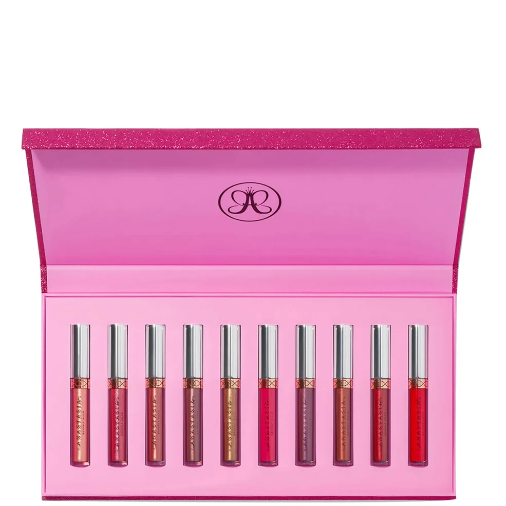 Anastasia Beverly Hills Liquid Lipstick - 10 Piece Holiday Set Image 1