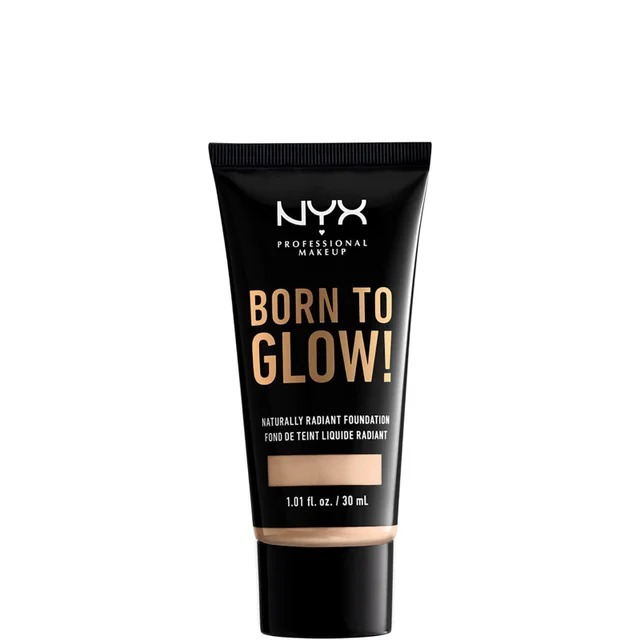 NYX Professional Makeup Born to Glow Naturally Radiant Foundation 30ml (Various Shades)