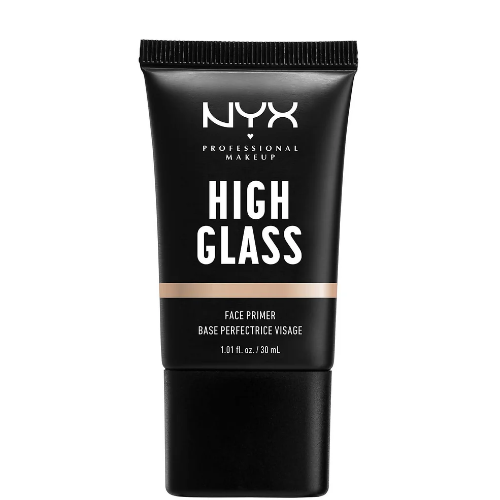 NYX Professional Makeup High Glass Face Primer (Various Shades) Image 1