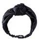 Slip Silk Knot Headband - Gold