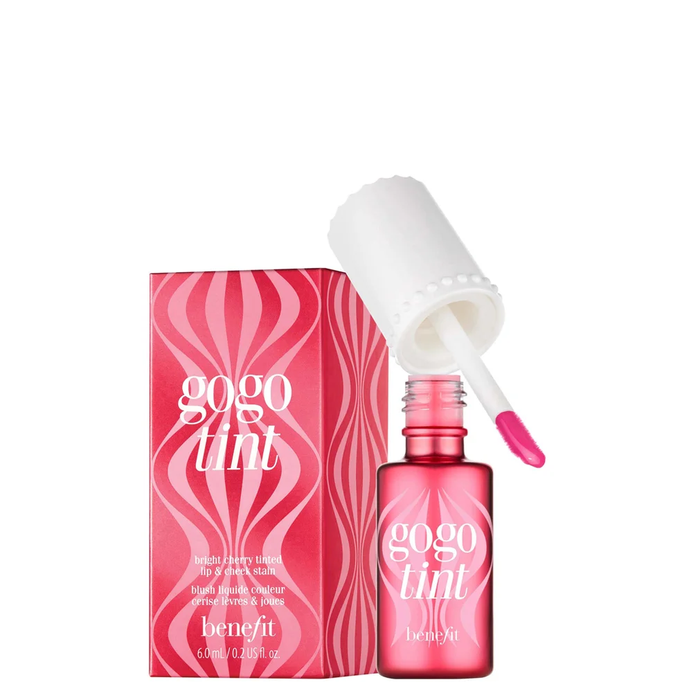 benefit GoGo Tint Bright Cherry Tinted Lip & Cheek Stain 6ml Image 1