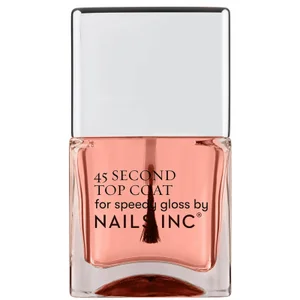 nails inc. 45 Second Rapid Dry Top Coat Powered by Retinol 14ml - undefined undefined