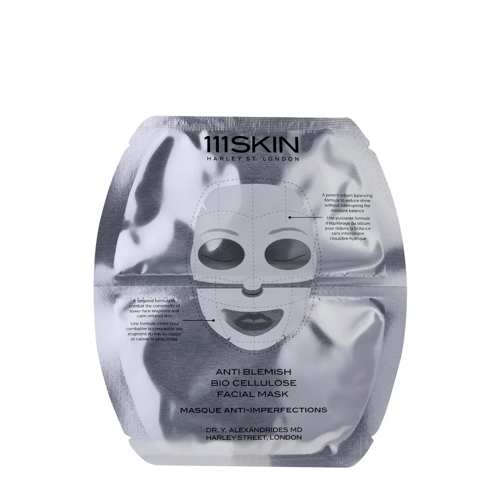 111SKIN Anti Blemish Bio Cellulose Facial Mask Single 25ml Image 1