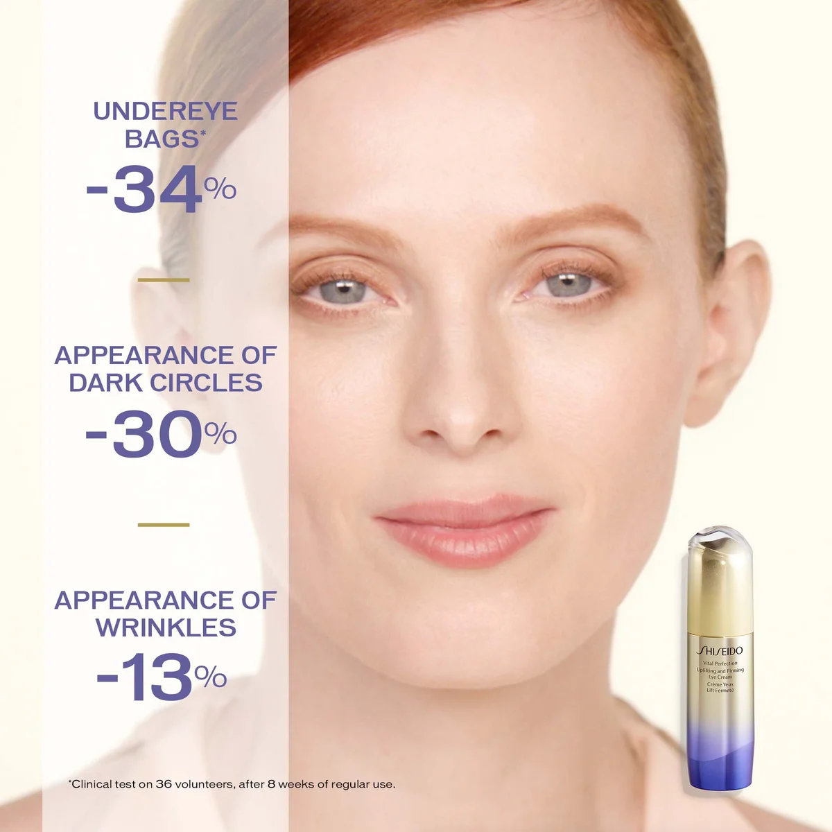 Shiseido Vital Perfection Uplifting and Firming Eye Cream 15ml | Cult Beauty