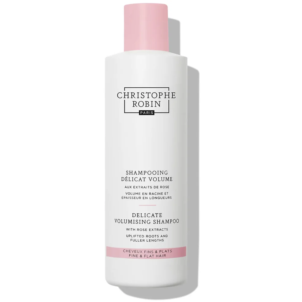 Christophe Robin Delicate Volumising Shampoo with Rose Extracts 250ml Image 1