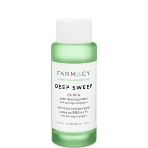 Farmacy Deep Sweep 2% BHA Pore Cleaning Toner with Moringa and Papaya (Various Options) - Option 120ml