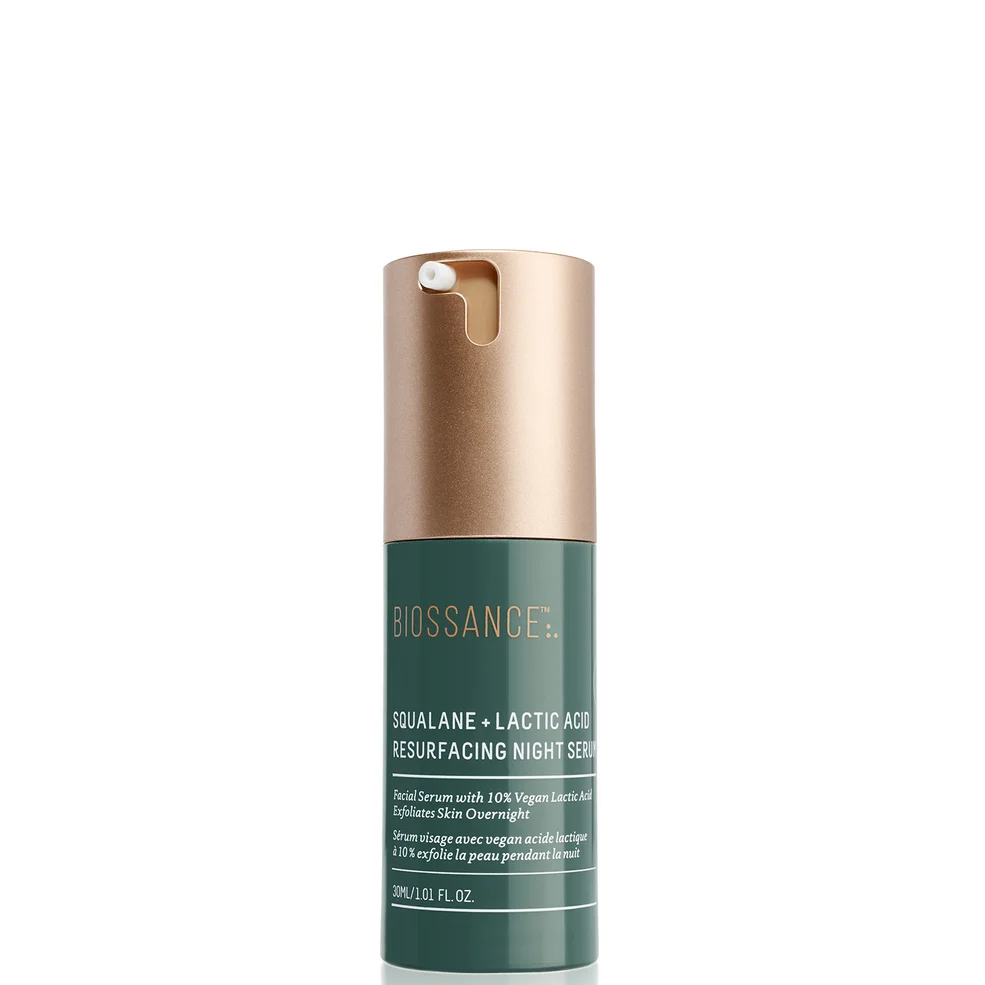 Biossance Squalane and Lactic Acid Resurfacing Serum 30ml Image 1