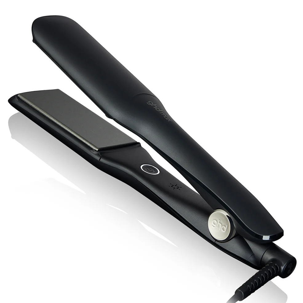 ghd Max Wide Plate Hair Straightener - Black Image 1