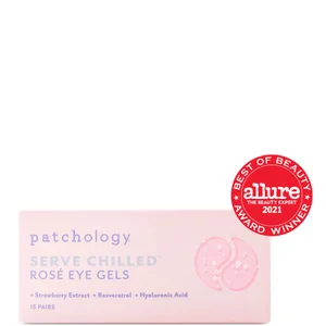 Patchology Served Chilled Rose Eye Gel - 15 Pack - Size 15 Pairs