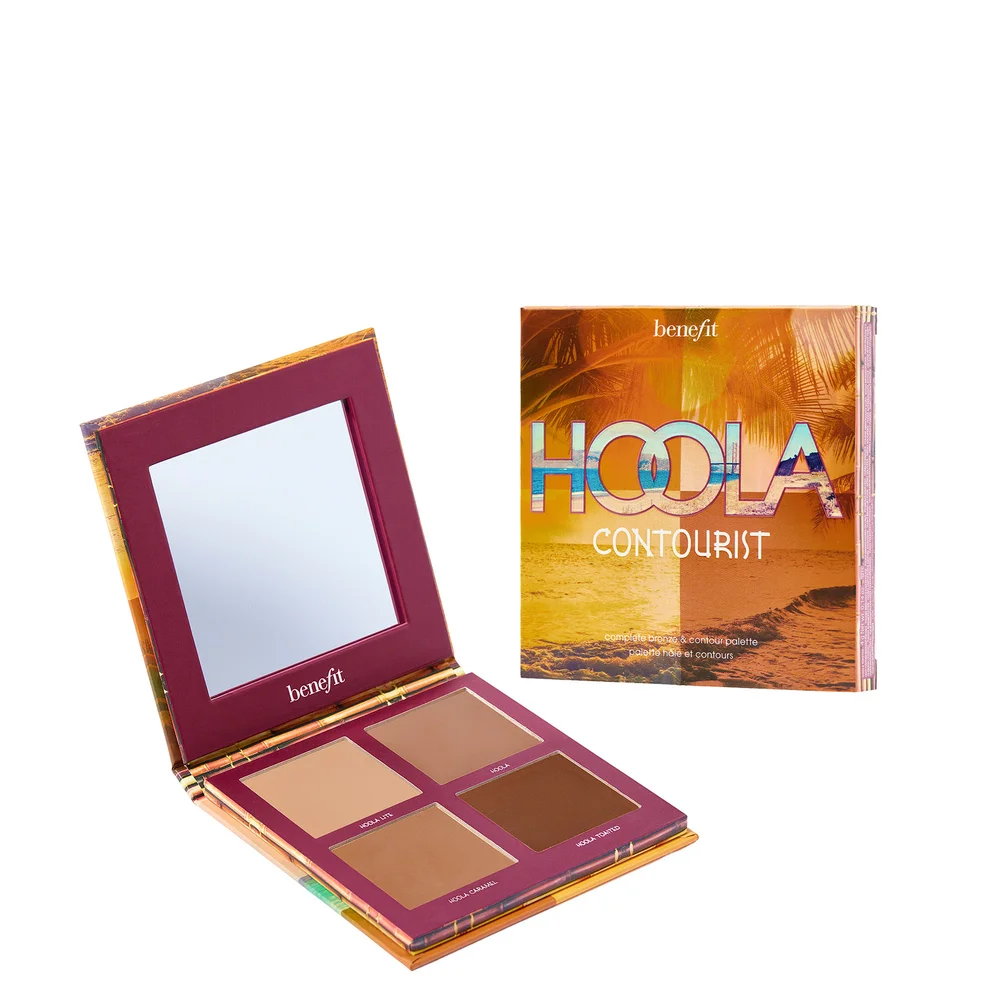 benefit Hoola Exclusive Contourist Matte Powder Bronzer Palette 8g Image 1