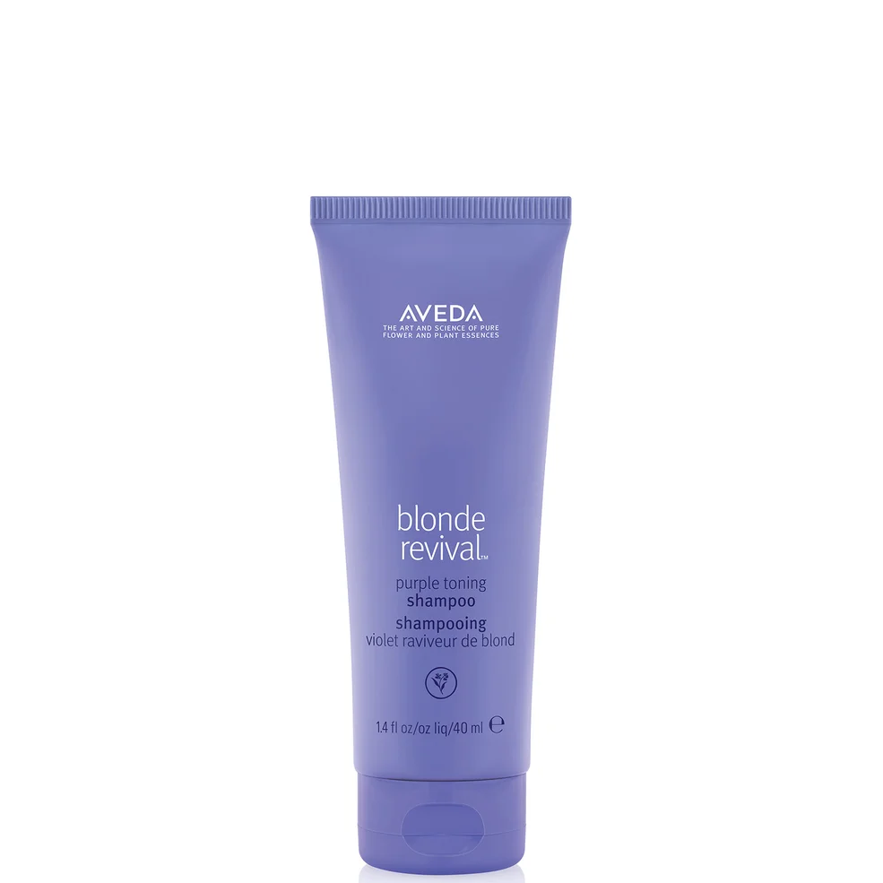 Aveda Blonde Revival Purple Toning Shampoo 40ml Image 1