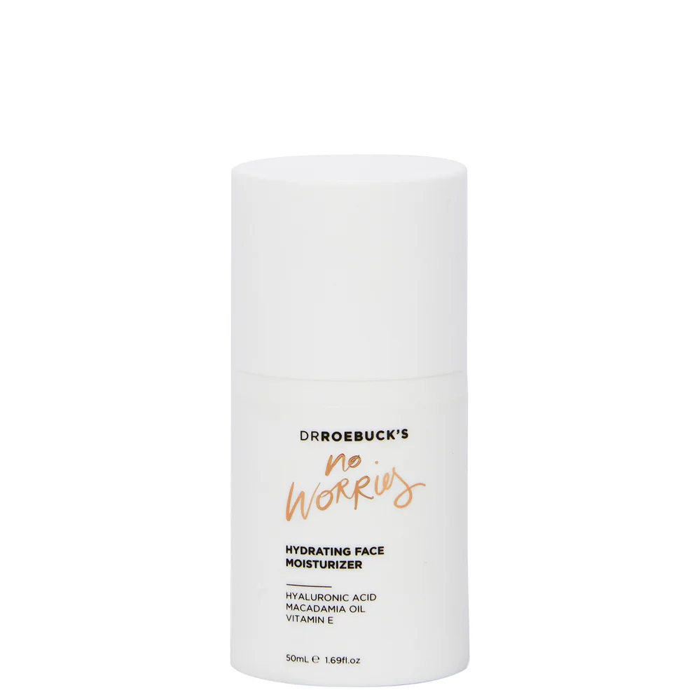 Dr Roebuck's No Worries Hydrating Face Moisturiser 50ml Image 1